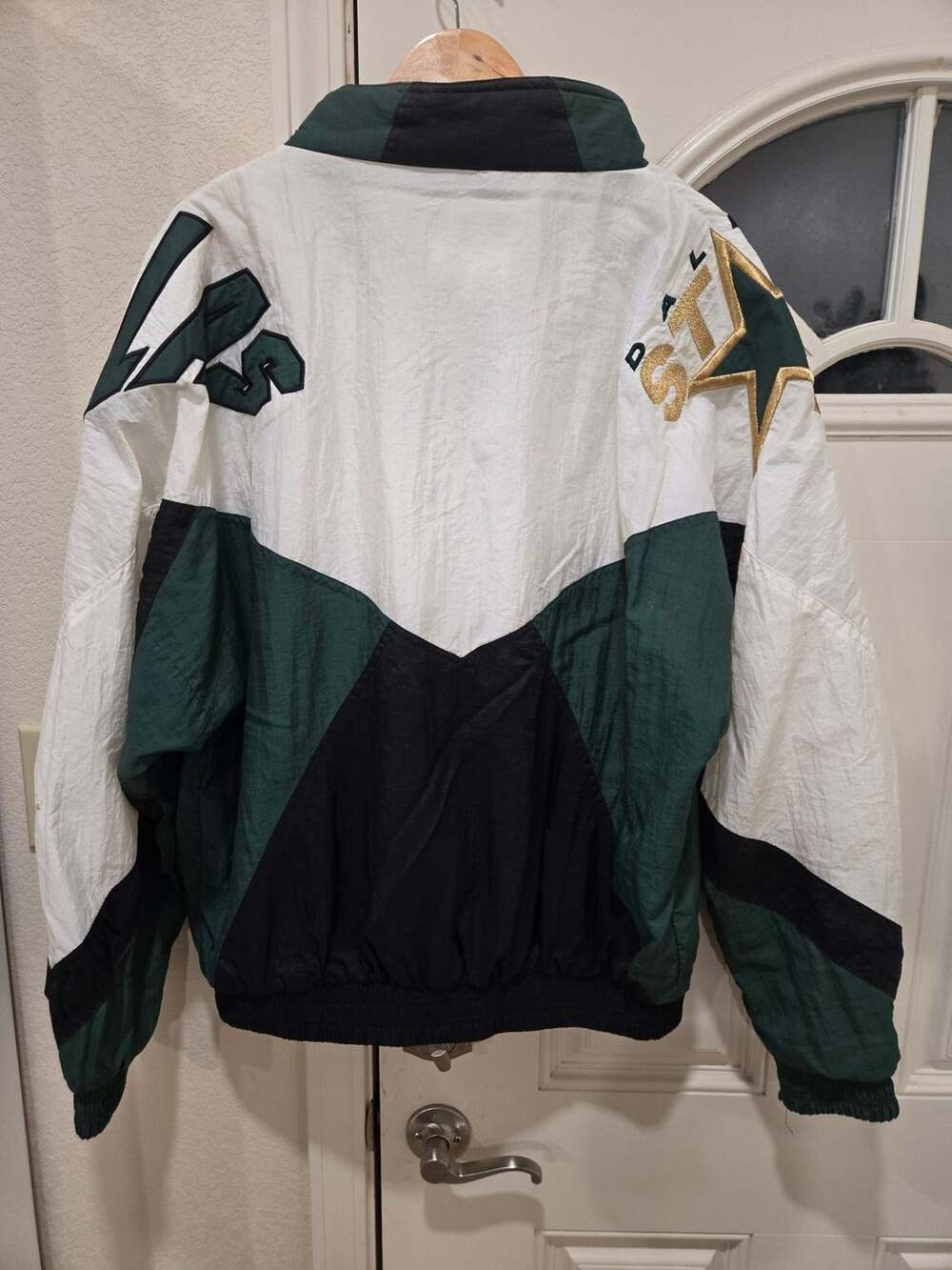 Vintage Pro-Cut Dallas Stars NHL Windbreaker Jacket Size XL
